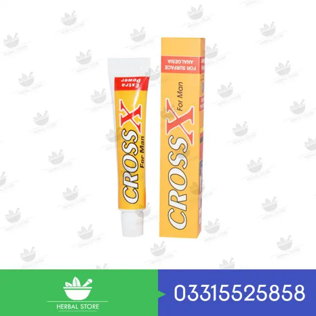 cross x delay cream
